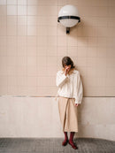 Ballerines Bettina - Cuir Verni Bordeaux