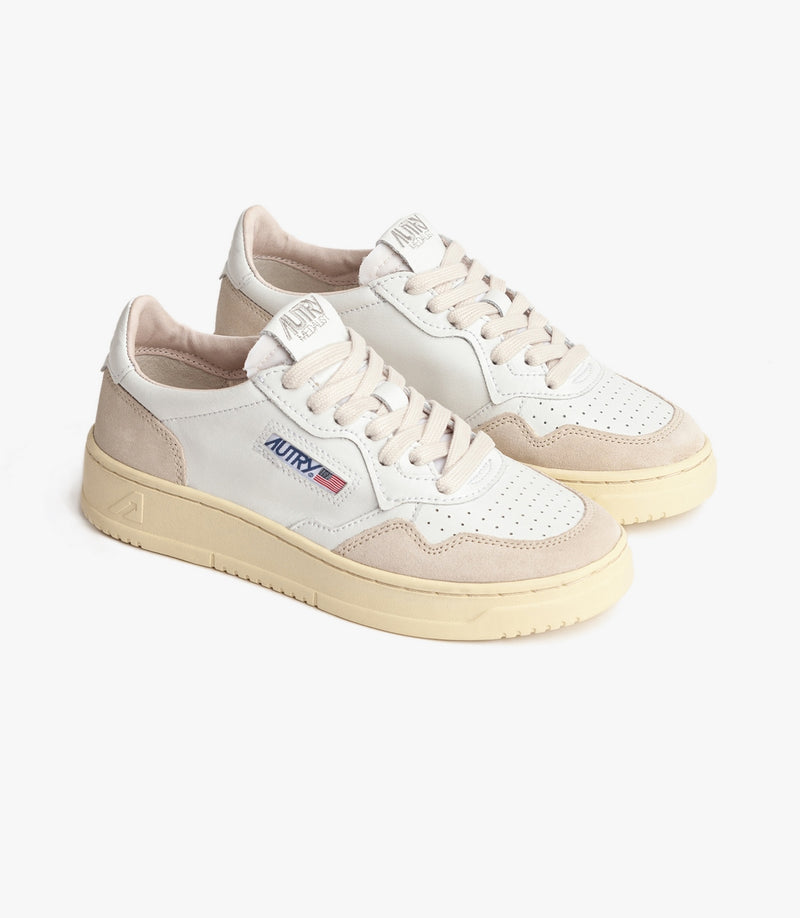 Autry - Sneakers Medalist - Leat/Suede White