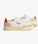 Autry - Sneakers Medalist Low - White/Orange