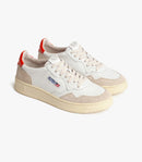 Autry - Sneakers Medalist Low - White/Orange