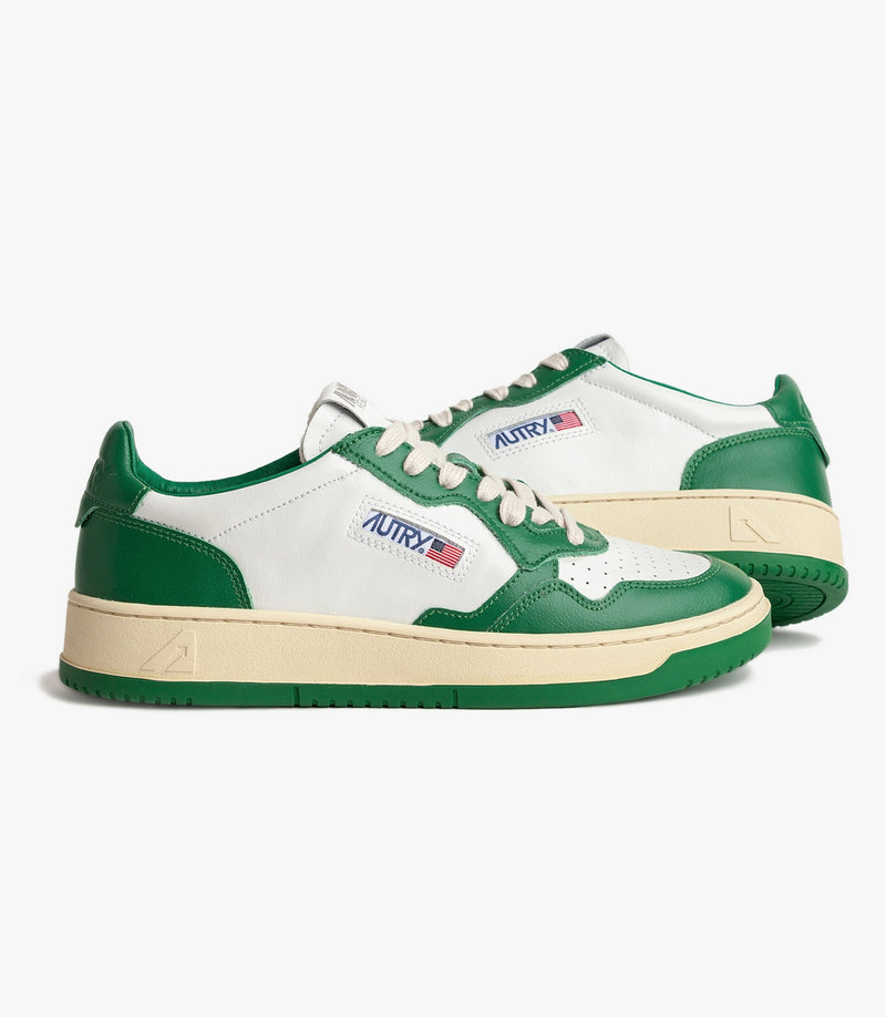 Autry - Sneakers Medalist Low - Green/White