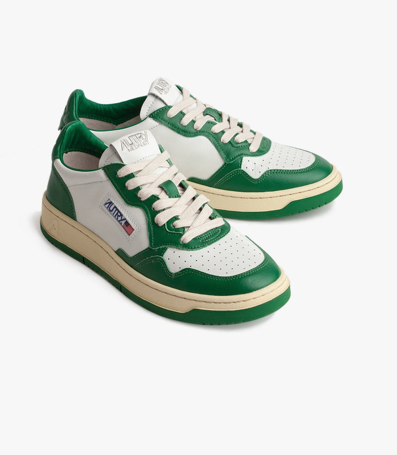 Autry - Sneakers Medalist Low - Green/White