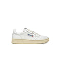 Autry Medalist Leather Low White - Blanc