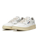 Autry Medalist Leather Low White