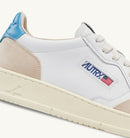 Autry - Sneakers Medalist Low - White/Niagara