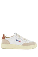 Autry Medalist Leather Low Suede Coco Shell