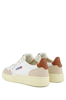 Autry Medalist Leather Low Suede Coco Shell