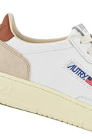 Autry Medalist Leather Low Suede Coco Shell