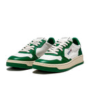 Autry Medalist Cuero Bajo Verde Blanco
