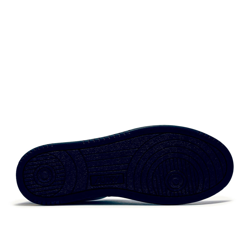 Autry Medalist Leather Low White Blue