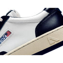 Autry Medalist Leather Low White Blue
