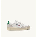 Autry Medalist Leather Low White Amazon Beige (W)