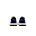 Autry Medalist Leather Low White Navy (W)