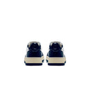 Autry Medalist Leather Low White Navy (W)