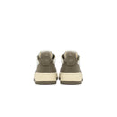 Autry Medalist Leather Low White Covert Green (W)