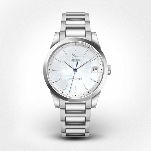 Aurore - Automatic Date - Mother-of-pearl