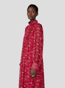 Robe Austin En Mousseline Imprimée Aquarium