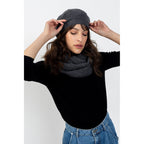 Berret Liwi Gris Foncé, Jersey, 100% Cachemire, 4 Fils - Accessoire
