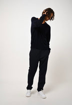 V-Neck Jumper - Agel - Navy