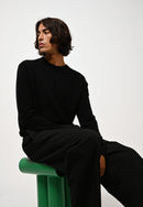 Pull Col Rond - Aiglière - Noir