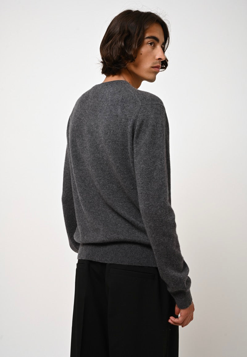 Jersey Cuello Redondo - Aiglière - Antracita Jaspeado