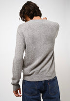 Pull Col Rond - Aiglière - Nuage Chiné