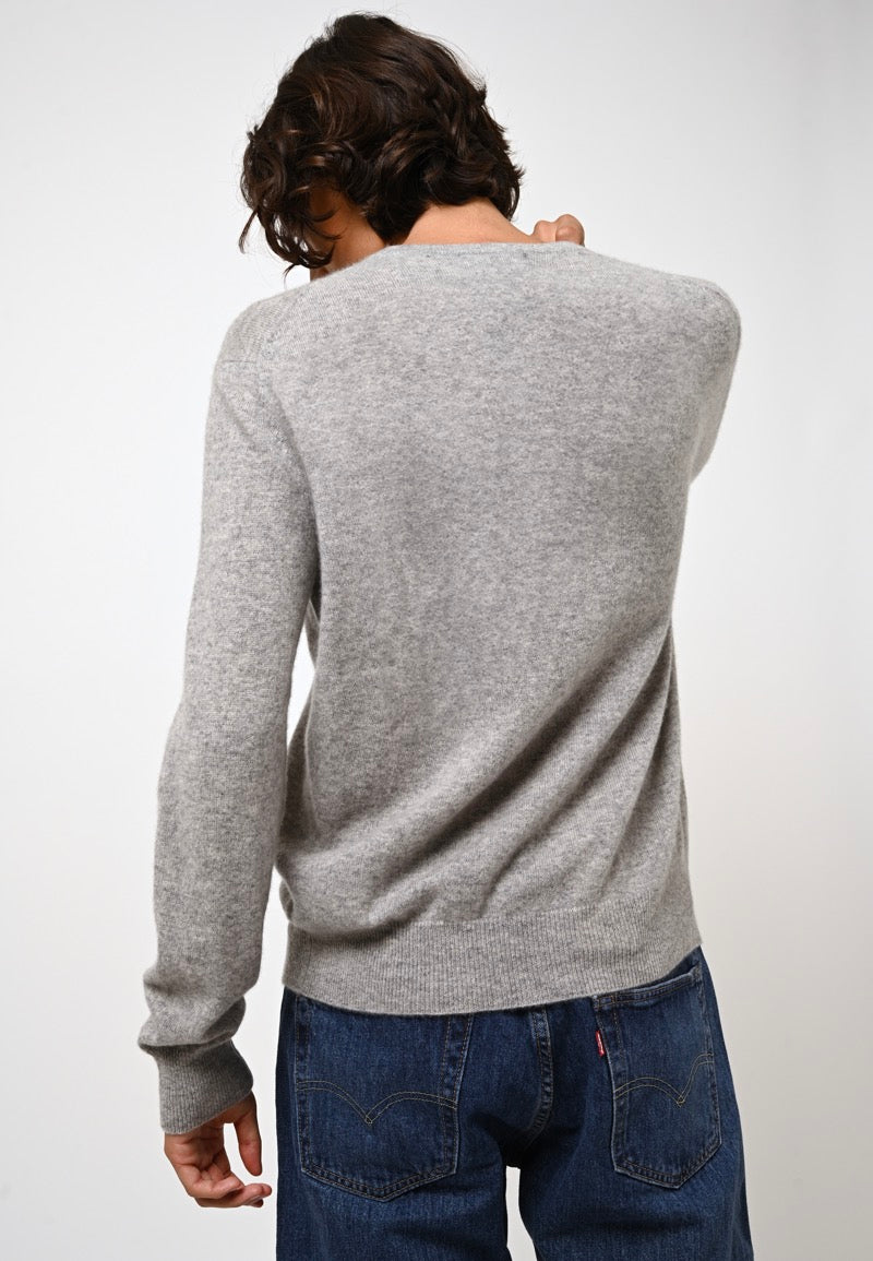 Jersey Cuello Redondo - Aiglière - Nube Jaspeada