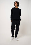 Round Neck Jumper - Aiglière - Navy