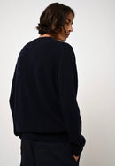 Pull Col Rond - Aiglière - Navy