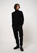 Roll-Neck Jumper - Bange - Black