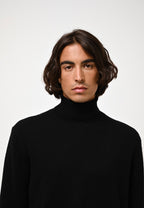 Roll-Neck Jumper - Bange - Black