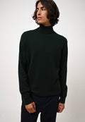 Bange Roll-Neck Jumper - Cypress - 100% 2-Ply Cashmere