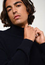 Pull Col Roulé - Bange - Navy