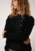 Cardigan Col Rond - Caron - Noir