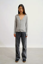 V-Neck Cardigan - Chalais - Marl Cloud