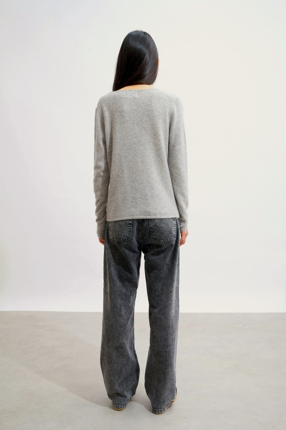 V-Neck Cardigan - Chalais - Marl Cloud