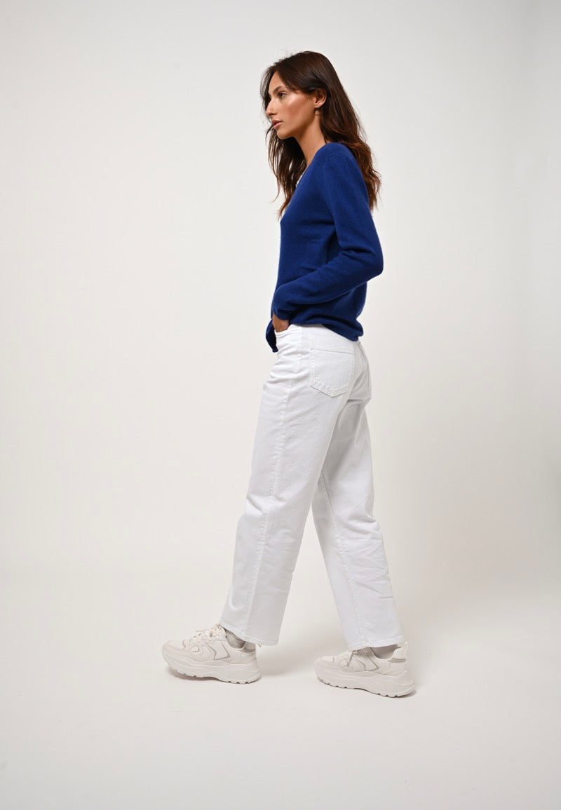 V-Neck Cardigan - Chalais - Ultramarine
