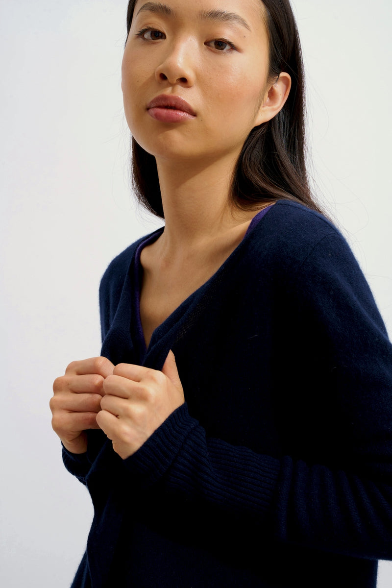 Veste Longue - Chésery - Navy