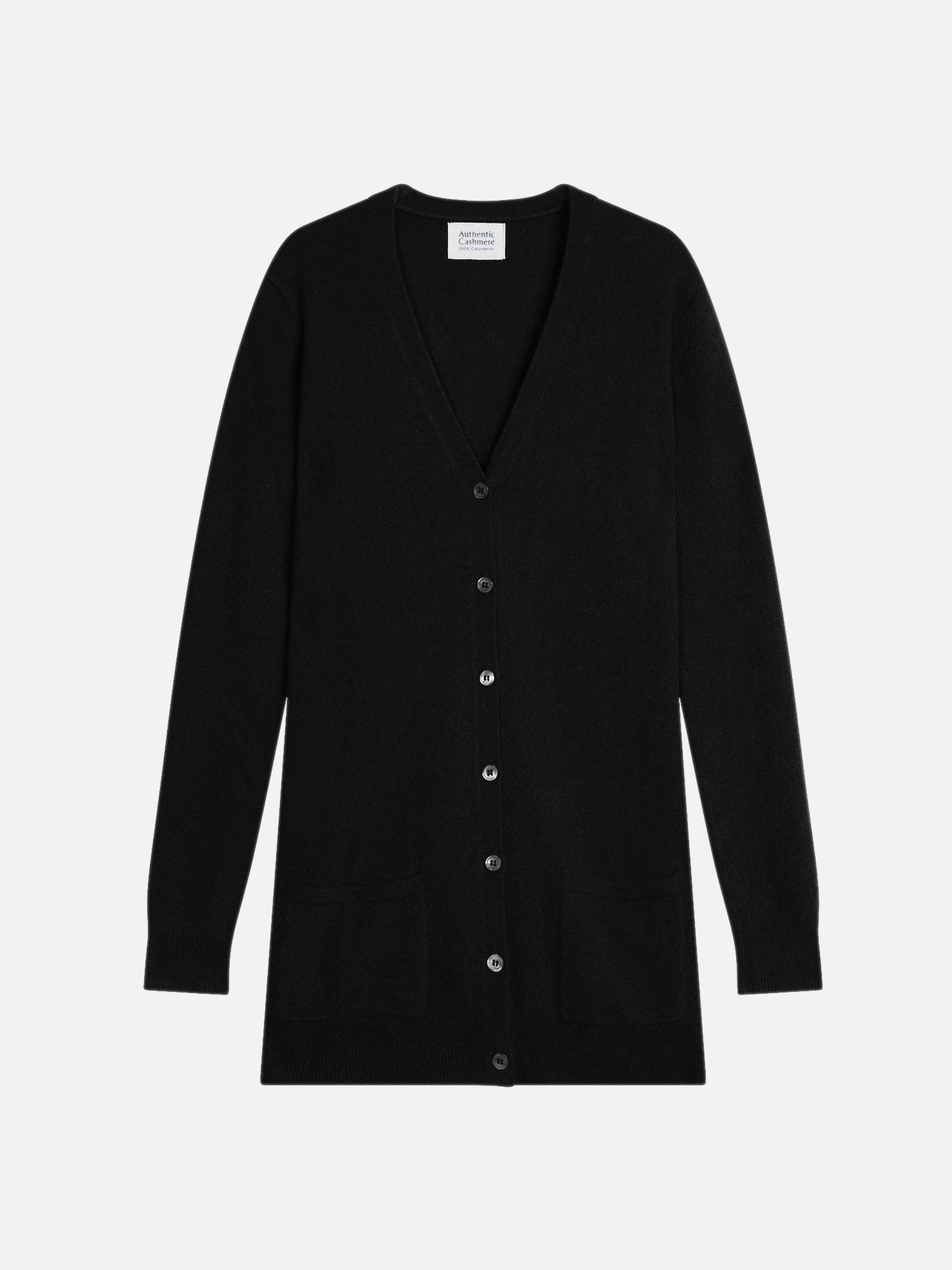 Cárdigan Cuello V - Cimet - Negro