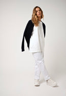 Cardigan Col V - Cimet - Navy