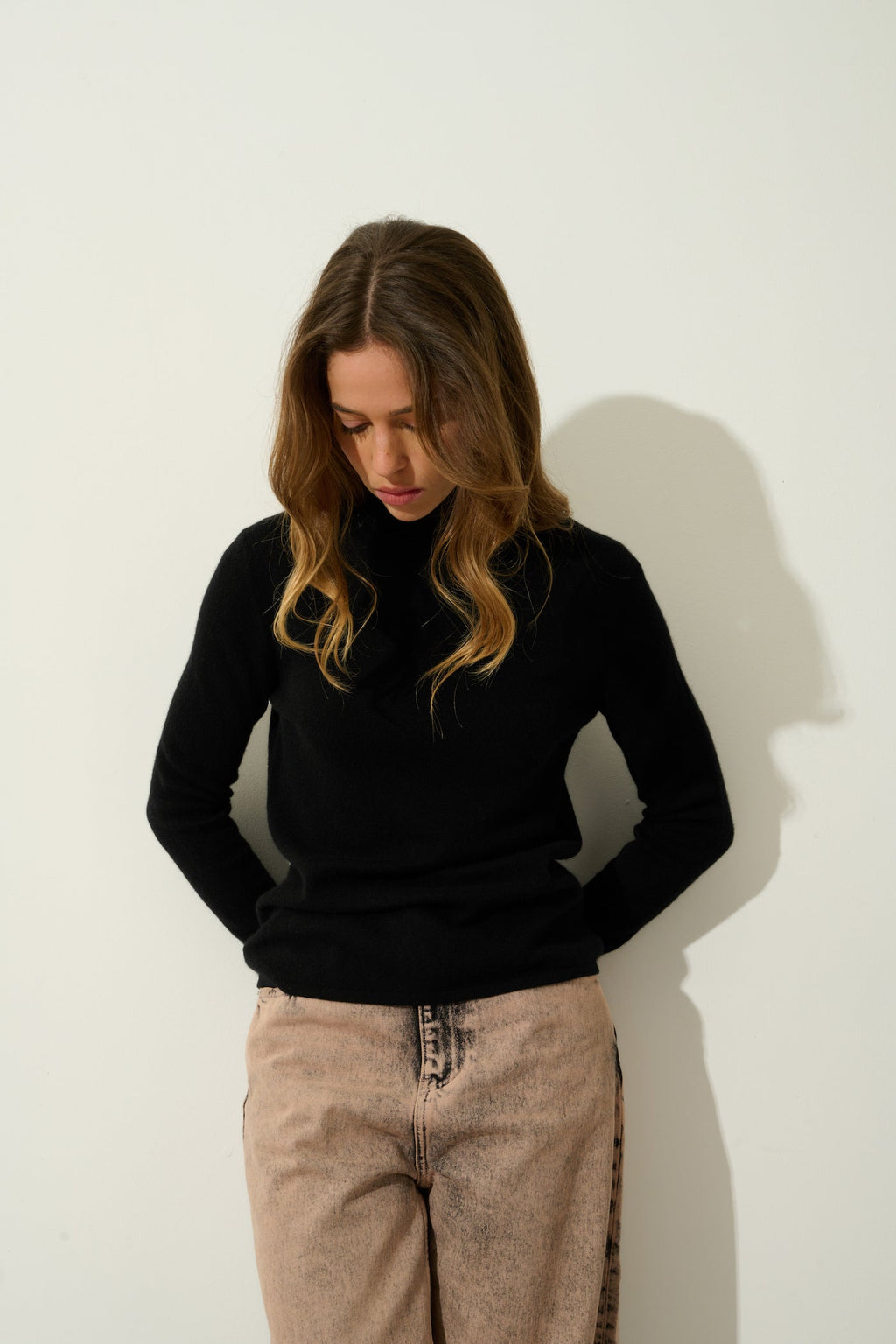 Jersey Cuello Vuelto - Bise - Negro