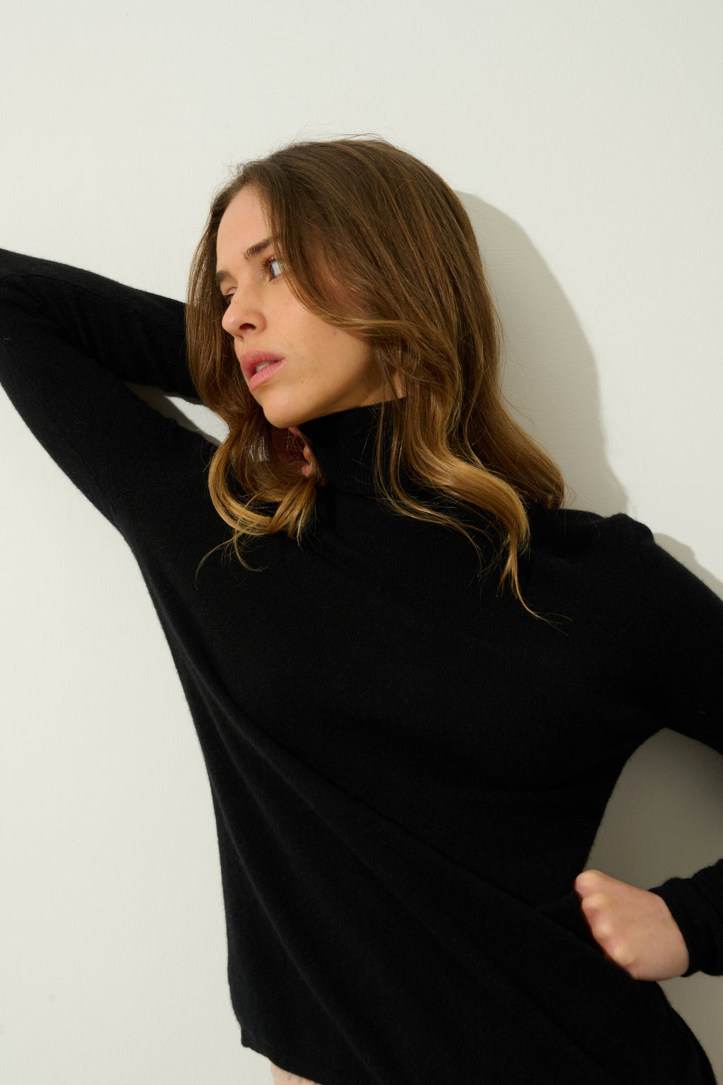 Jersey Cuello Vuelto - Bise - Negro