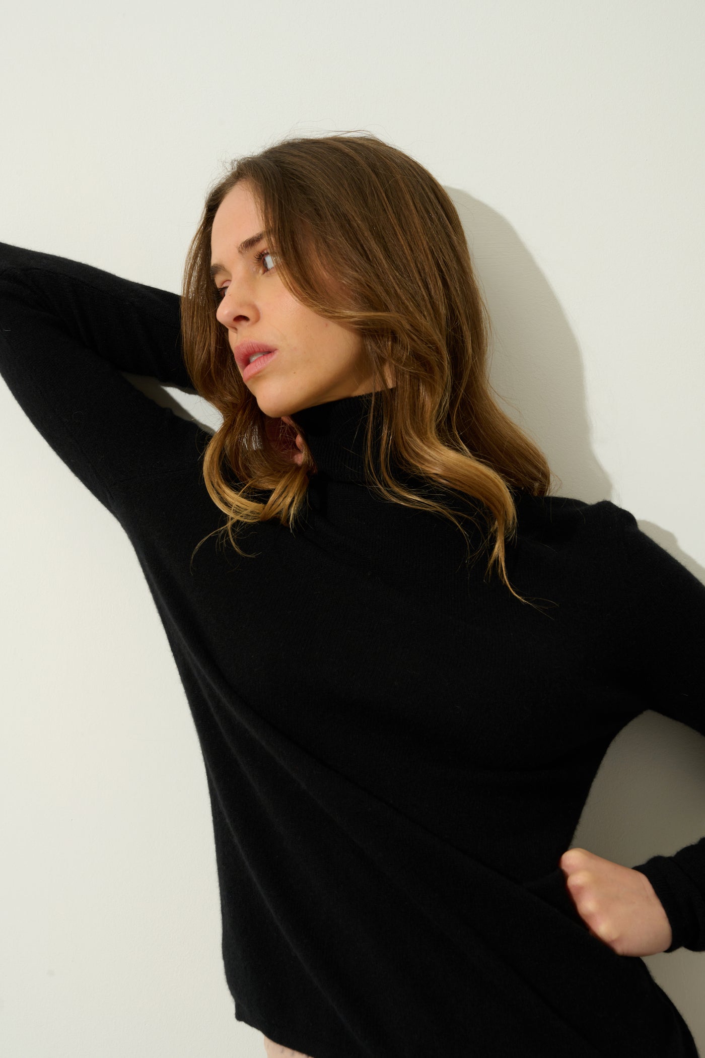 Jersey Cuello Vuelto - Bise - Negro