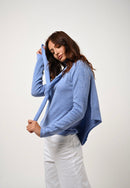 Pull Col Roulé - Bise - Sky