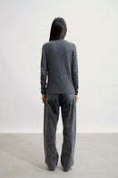 Pull Col Roulé - Bise - Anthracite Chiné