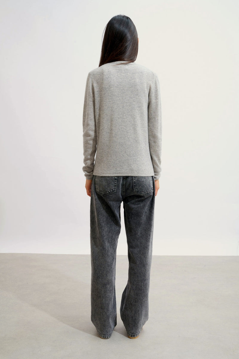 Jersey de cuello alto - Bise - Heather Cloud