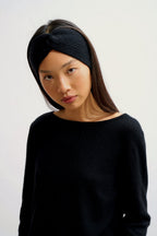Pull Col Bateau - Criou - Noir