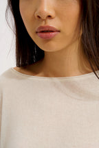 Jersey Cuello Barco - Criou - Marfil