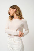 Jersey Cuello Barco - Criou - Marfil