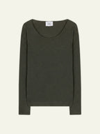 Jersey de Cuello Redondo - Lanfon - Caqui